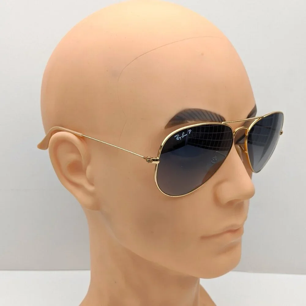 🕶️Made in Italy! Ray-Ban RB3025 Polarized Sunglasses 58/14 135 | ALC330🕶️